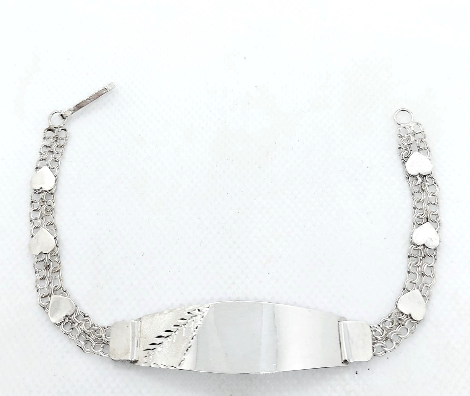 Silver Ladie ID Band